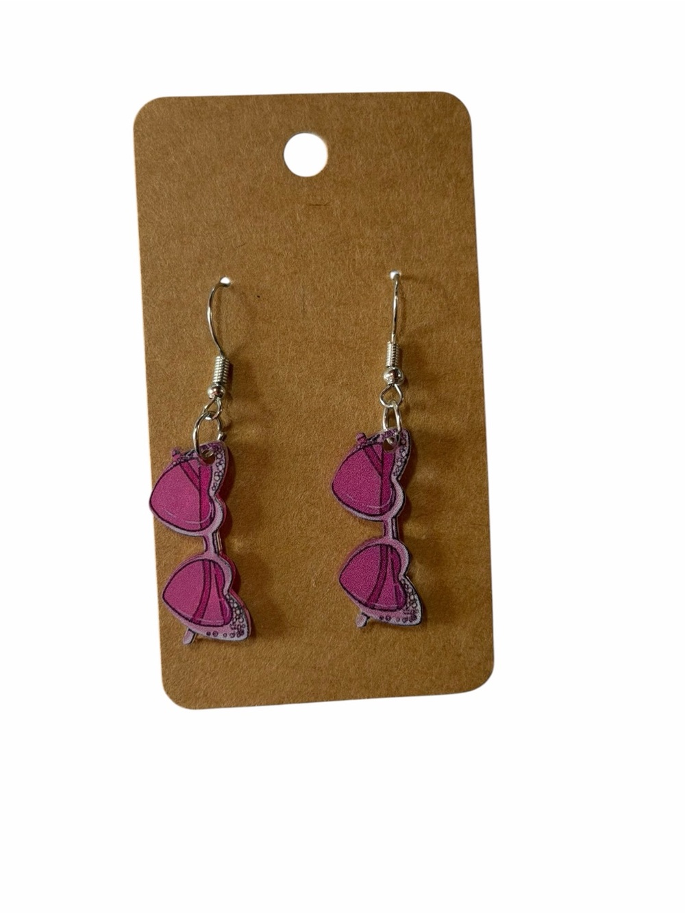 Pink Sunglasses Dangle Earrings - Women Jewelry